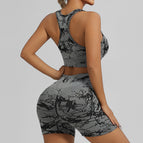 Gray [vest + shorts] / S
