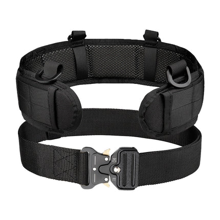 Cross-Border Cobra Buckle Tactical Waist Belt Set Outdoor Multi-Functional Nylon Quick-Release Belt Real-Life Cs Outer Belt