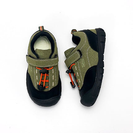Children's Genuine Leather sneaker 2024 Autumn New Girls' Breathable Mountaineering Shoes Boys Non-slip Sneakers Soft Sole Trendy