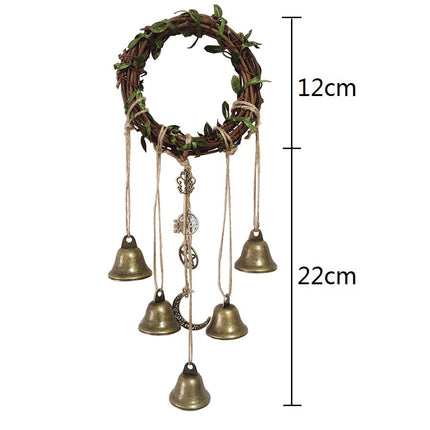 Witch Bell Wicca Supply Wind Chime Celtic Doorbell Suitable for Porch Car Pendant Model 5