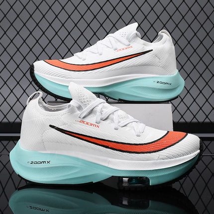 2025 Cross-Border Large Size Men's Shoes Ultra-Light Autumn Thick-Soled Casual Sports Shoes Versatile Ins Couple Leather Shoes