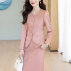 Single pink suit / S