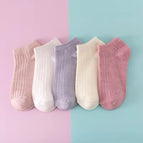 032 massage bottom colorful women’s cotton socks / Naked socks