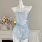 Fantasy blue [including top + shorts] / S