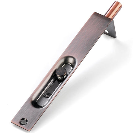 Wooden door ground bolt stainless steel up and down concealed old-fashioned door bolt door security door mother door world ground bolt lock