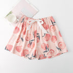 Women's shorts/pink peach / free size (40.00 kg-65.00 kg