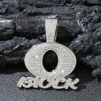 Letter Single Pendant (silver)