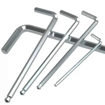 Factory direct high hard alloy S2 Allen wrench set hexagonal multifunctional boxed screwdriver set tool