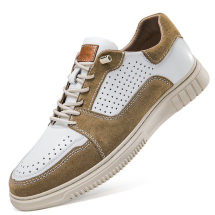 Men's shoes new fashion British casual shoes Korean style breathable sneaker retro lazy shoes slip-on board shoes