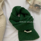Homemade wool flat plate forest green