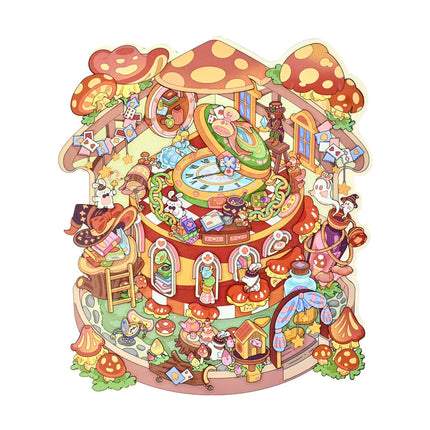 Cross-border Explosions Core Stranger Super Large 3D Stereo Landscape Stickers Decompression Microscale Scene Stickers DIY Cabin Fun Stickers