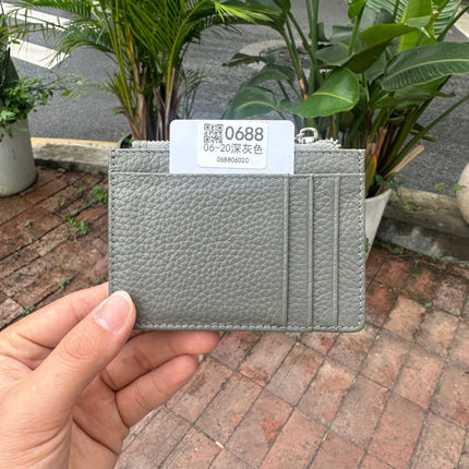 Double-sided Driver's License Multi-card Slot Genuine Leather Zipper Card Bag Top Layer Cowhide Men's Thickened Light Luxury Women's Small Coin Purse Case
