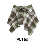 Green and white grid / One size fits all