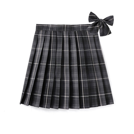 Underwear Safety Lining Anti-Exposure Plaid Pleated Skirt Short Skirt High Waist Skirt School Uniform Class Uniform Garden Uniform Uniform Work Clothes