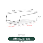 Slanted single-compartment box - 1 wide style [without lid]