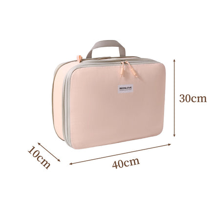 Nylon Double-Sided Storage Bag for Pantyhose, Travel Compression Storage Bag, Large-Capacity Suitcase Storage, Tidy Storage