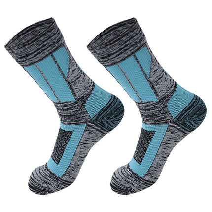 Long tube waterproof socks hiking wading outdoor camping skiing adventure mountaineering warm breathable waterproof socks