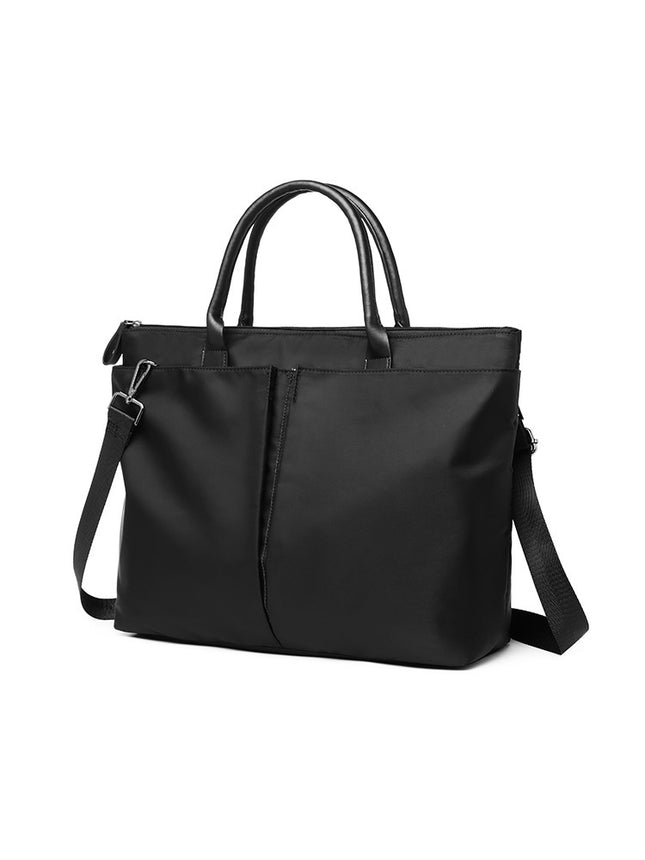 New Style Business Briefcase, Office Simple and Versatile Casual Handbag, Dual-Use Large-Capacity Cross-Body Computer Bag