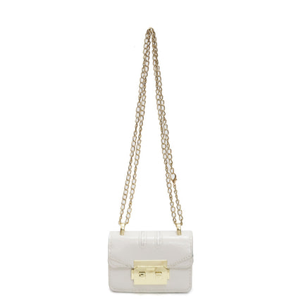 Fashion Lock Mini Small Square Bag New Fashion Western Style Red Bag Small Casual Shoulder Crossbody Bag
