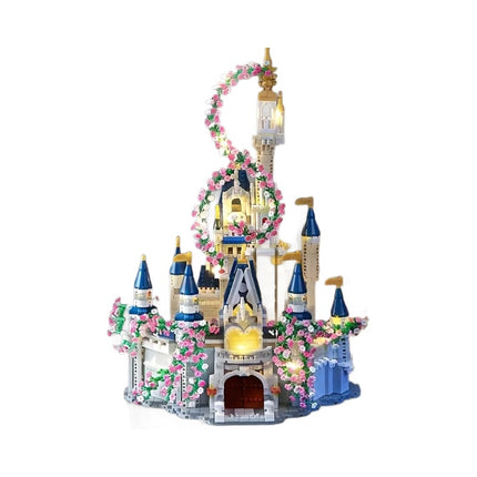 Princess Castle Compatible Lego Building Blocks Adult High Difficulty Assembled Toy Model for Girlfriend Girl Gift