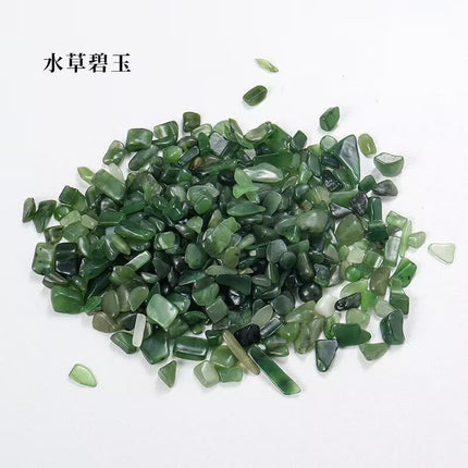 Direct Sales from the Source Factory: Natural Pink, White, Purple, Yellow Crystal Gravel, Green Aventurine, Colorful Fluorite, Energy Demagnetizing Stone, Bonsai Wholesale