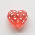 Love transparent red