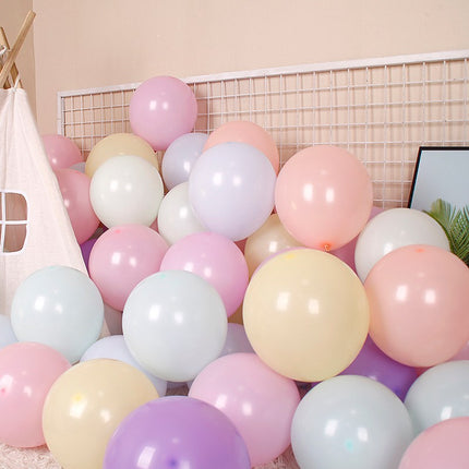 Candy color balloon 5/10/12 inch birthday party decoration balloon creative wedding confessions Macaron balloon