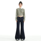 Denim blue trousers / XS