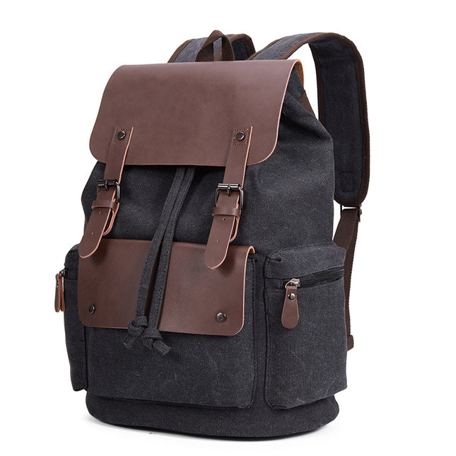 Canvas Tote Backpack, Computer Bag, Business Retro Style, Male College Style, Couple