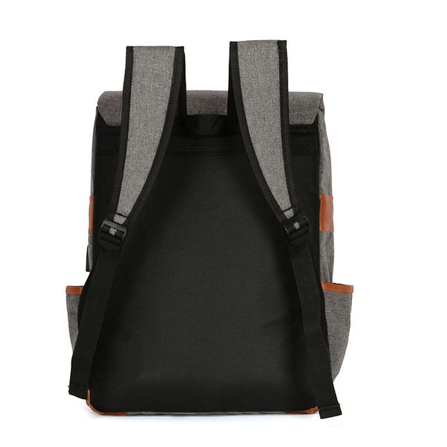 Foreign trade new schoolbag men's personality retro outdoor canvas travel backpack women's fashion backpack a generation of hair