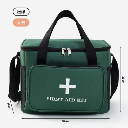 Household Portable Medicine Bag Oxford Cloth Large-Capacity Foldableing Medical Box Satchel Multi-Purpose First Aid Kit Medicine Storage Bag