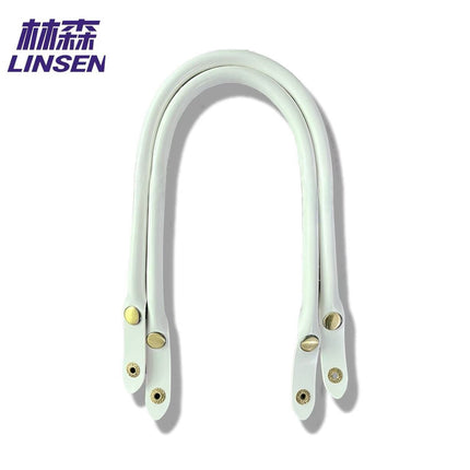 Bag accessories 47cm button handle leather hand strap replacement removable high-grade hand gift box PU handle