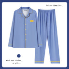 Cn-14 double long cold blue men's cardigan / L
