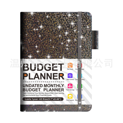 Cross-border Magic Cash Budget Notebook Monthly Plan Amazon Planner Week Plan English A5 Notepad