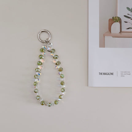 Phone Lanyard Ins Style Light Luxury Crystal Phone Holder Chain Niche Exquisite Camera Strap Accessory Keychain