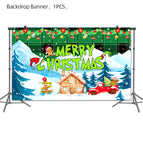 Christmas grinch background cloth 1*1.5m