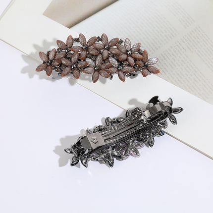 Pearl hairpin hair chuck hair clip large horizontal clip ladies headdress ponytail clip mother hair accessories wholesale