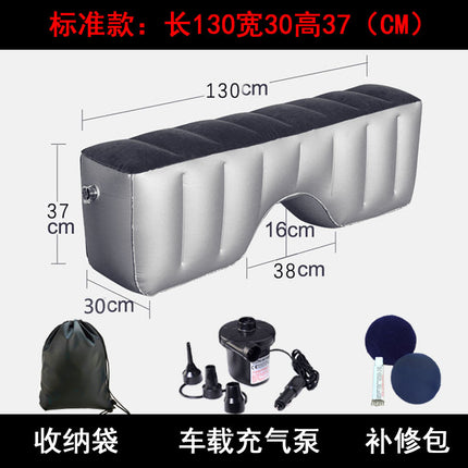 Car Inflatable Bed Car Rear Gap Cushion Car SUV Business Car Rear Seat Sleeping Footstool Filling Cushion