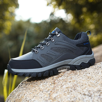 Men's winter fleece-lined couple cotton shoes outdoor sports climbing casual shoes women's hiking factory wholesale