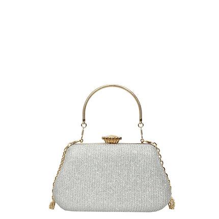 Cross-border new fashion dinner bag chain fashion handbag shoulder slung texture niche mini handbag