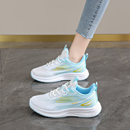 Women's Shoes sneaker Women's 2024 New Summer Breathable Mesh Shoes Lightweight Soft Bottom Shock Absorbing Mesh Running Shoes
