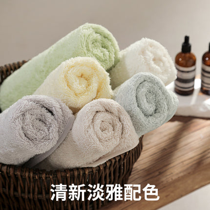 25 Years New Bath Towel, Skin-Friendly and Comfortable 10A Antibacterial Cotton Towel, Water-Absorbent, Quick-Drying, Enlarged and Thickeneded Face Wash Towel