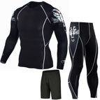 Wolf head three-piece set - non-stop savings! / Xxxl ( 85-95kg )