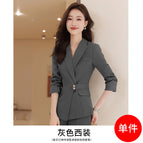 One-piece gray suit / S