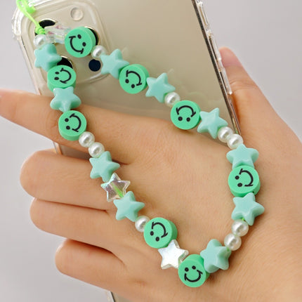 Factory direct supply handmade beaded mobile phone lanyard bluetooth speaker lanyard flashlight fan selfie stick U disk sling