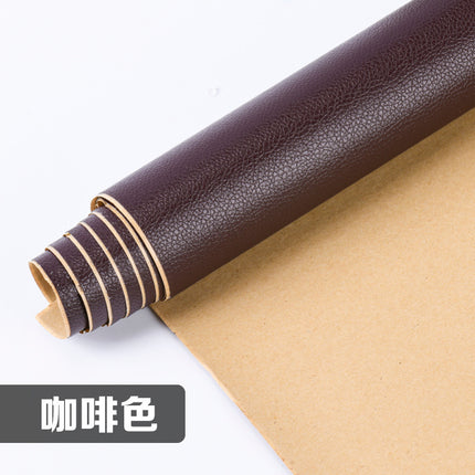 In-Stock Wholesale Self-Adhesive Leather Sofa Patch Repair Stickers for Refurbishing Electric Vehicle Seat Cushions