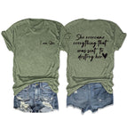 Olive green front chest (black color picture) / S