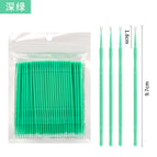 1 pack (100 pieces) / Dark green
