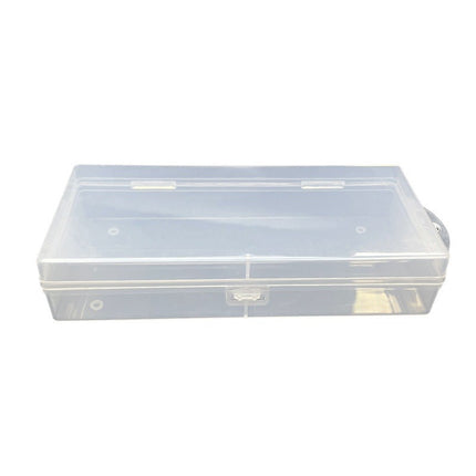 Manicure Tool Box, Nail Chip Box, Dust-Proof and Oxidation-Proof Jewelry, Multi-Grids 240 Pieces, Transparent High-Grade Plastic Storage Box