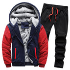 D6002 red and blue black pants / M